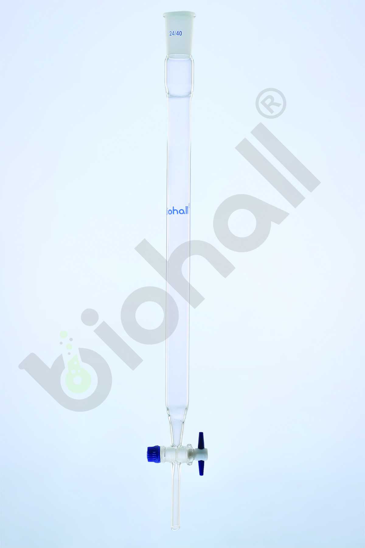 Chromatography Column With Fritted Disk And Socket